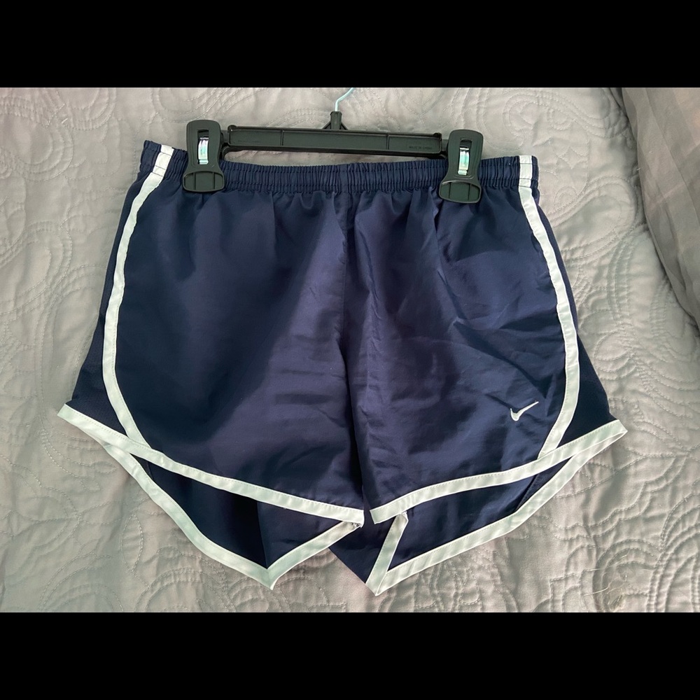 Navy blue nike shorts